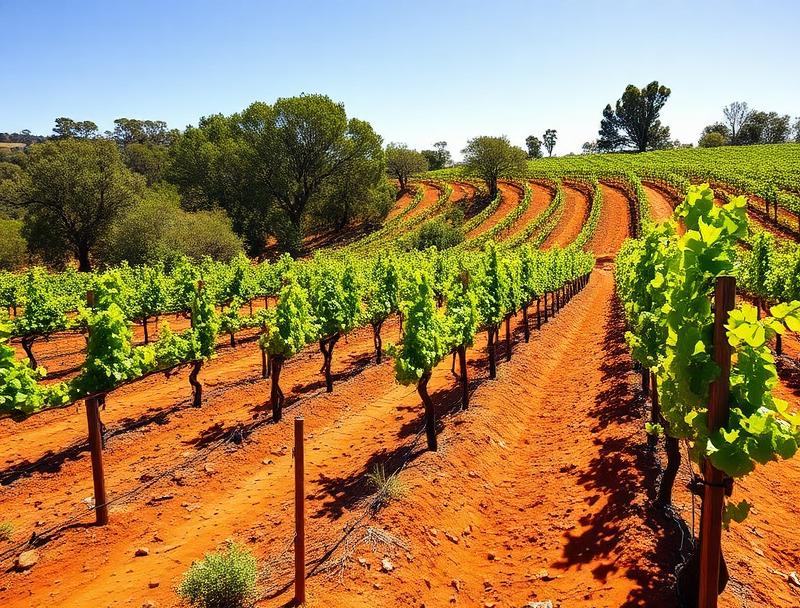 Australia vineyard