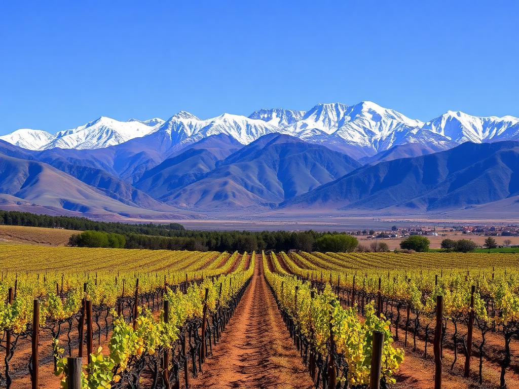 Chile vineyard