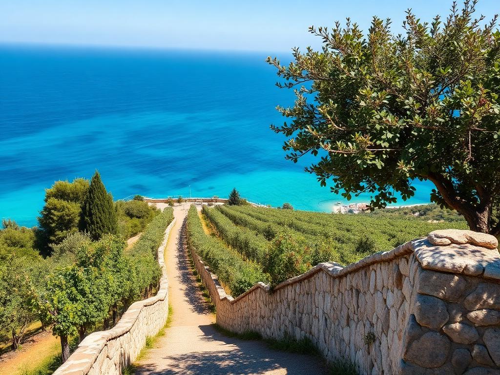 Croatia vineyard