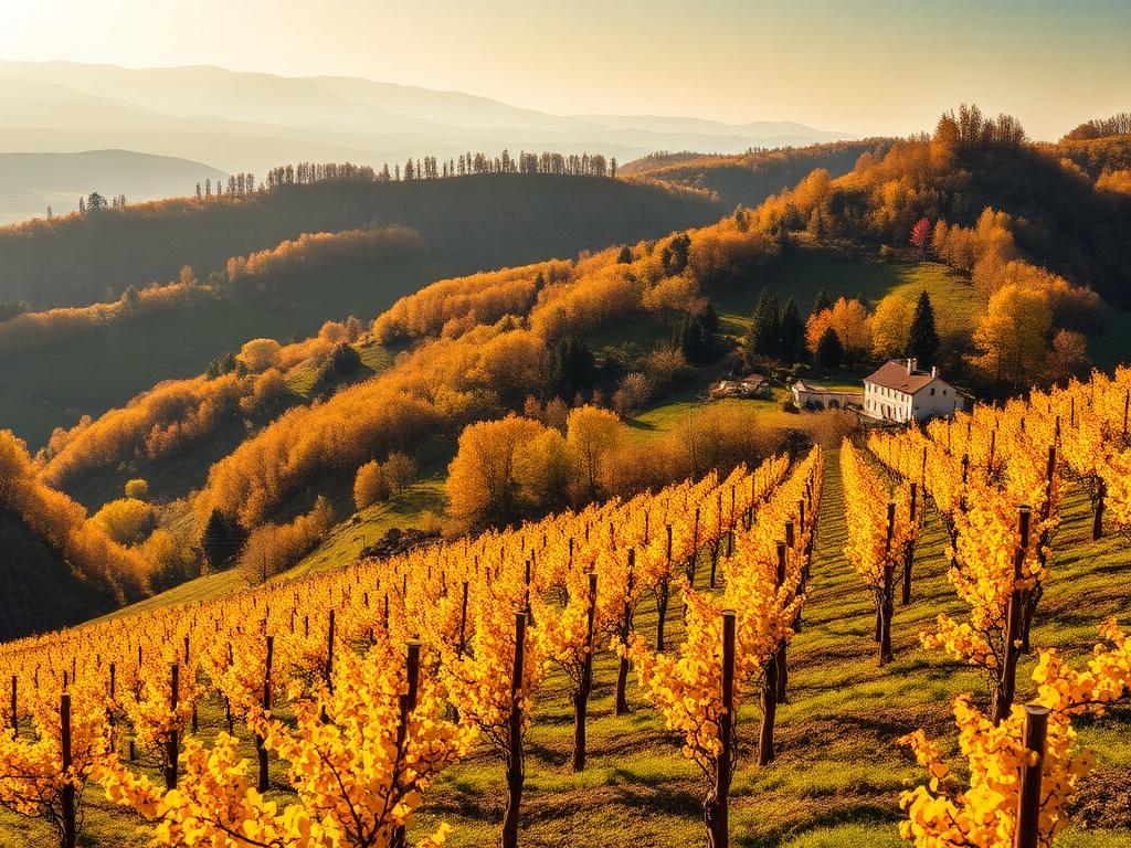 Hungary vineyard