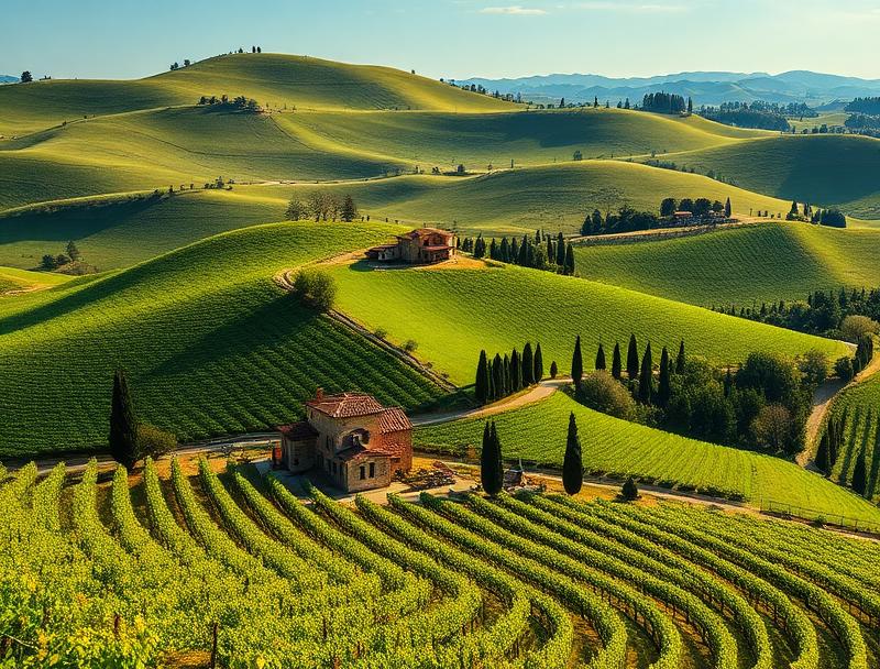 Italy vineyard